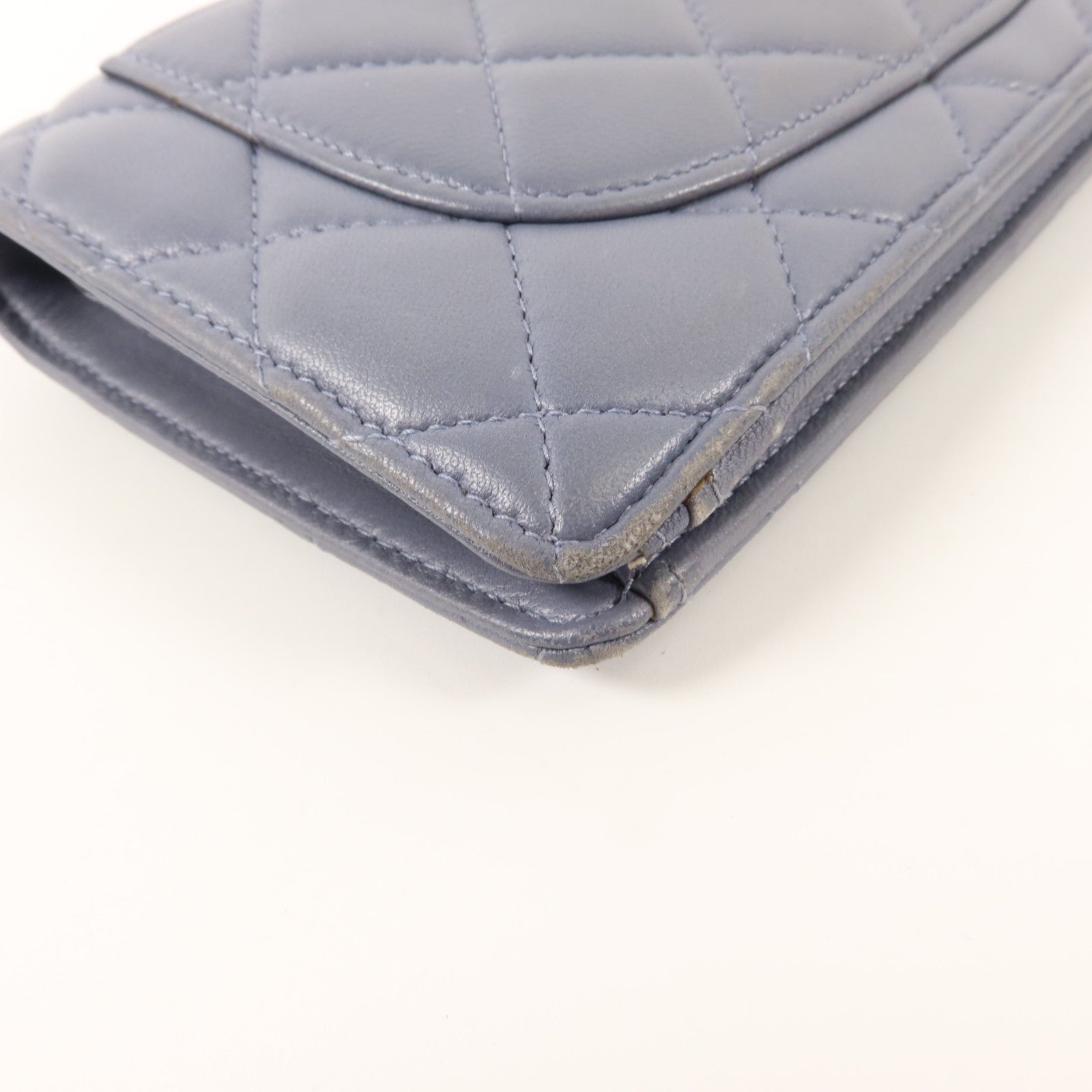CHANEL 羊皮皮革Long Wallet長錢包