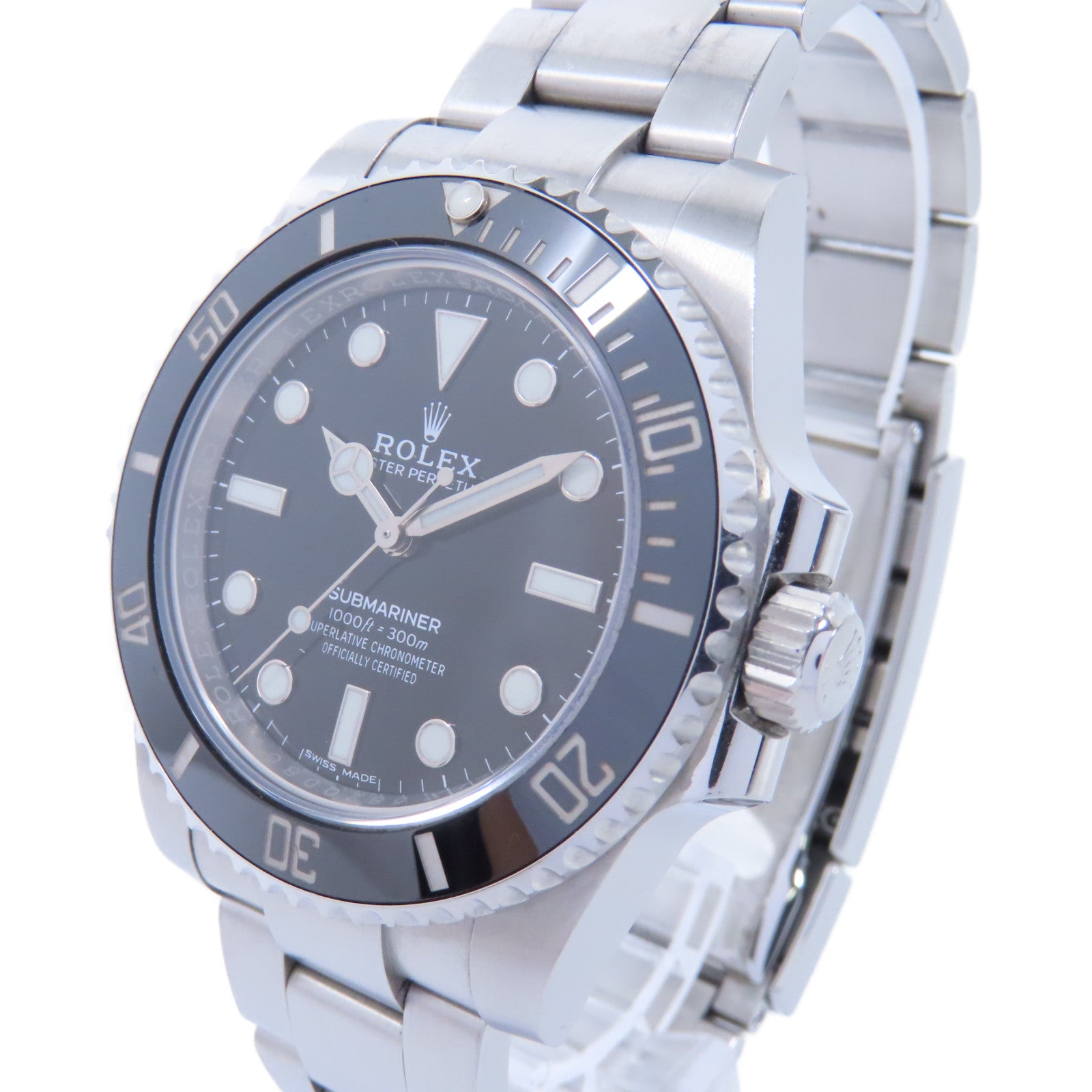 ROLEX Submariner 40mm不鏽鋼手錶自動機芯黑色