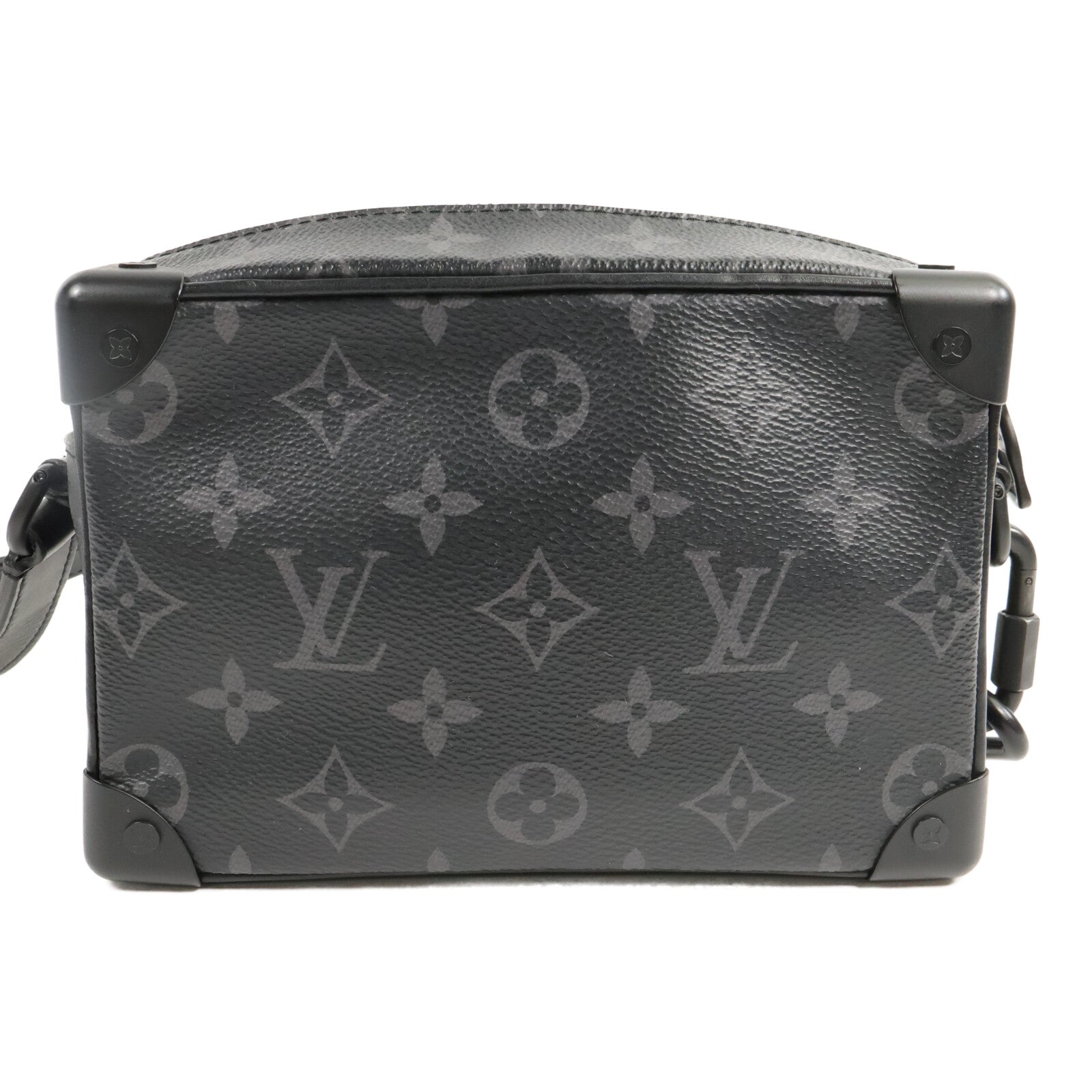 LOUIS VUITTON Monogram Eclipse Mini Soft Trunk肩背袋