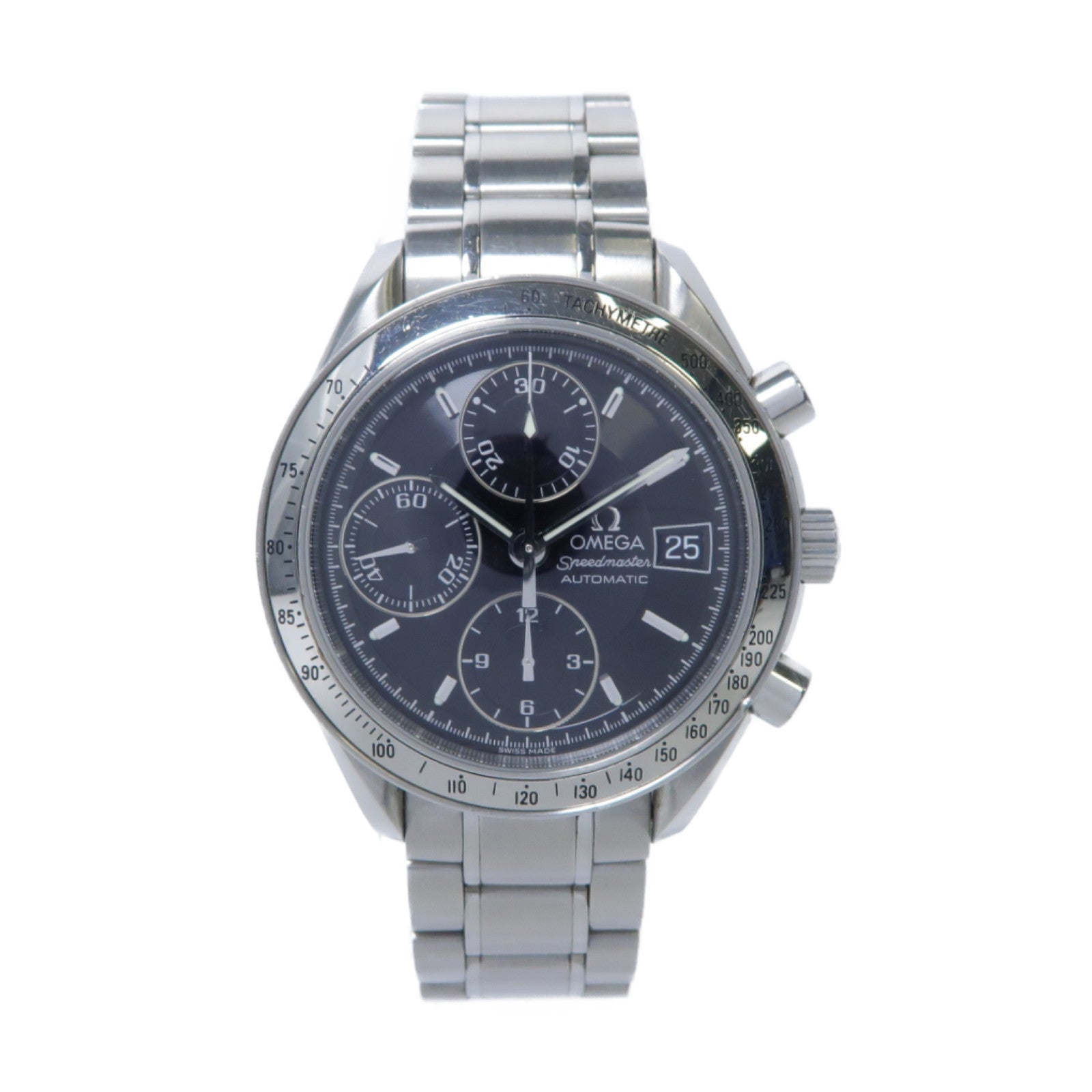 OMEGA 【激減優惠】Speedmaster不鏽鋼手錶自動機芯黑色