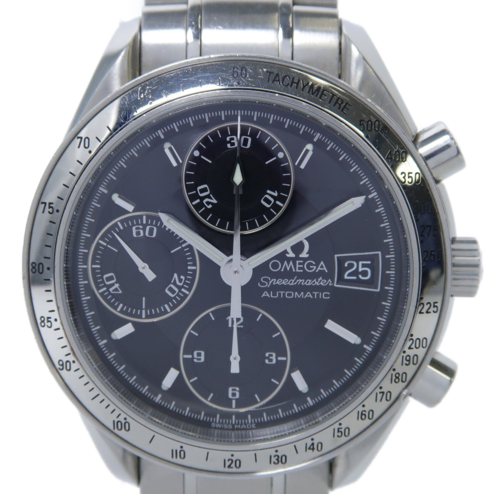 OMEGA 【激減優惠】Speedmaster不鏽鋼手錶自動機芯黑色