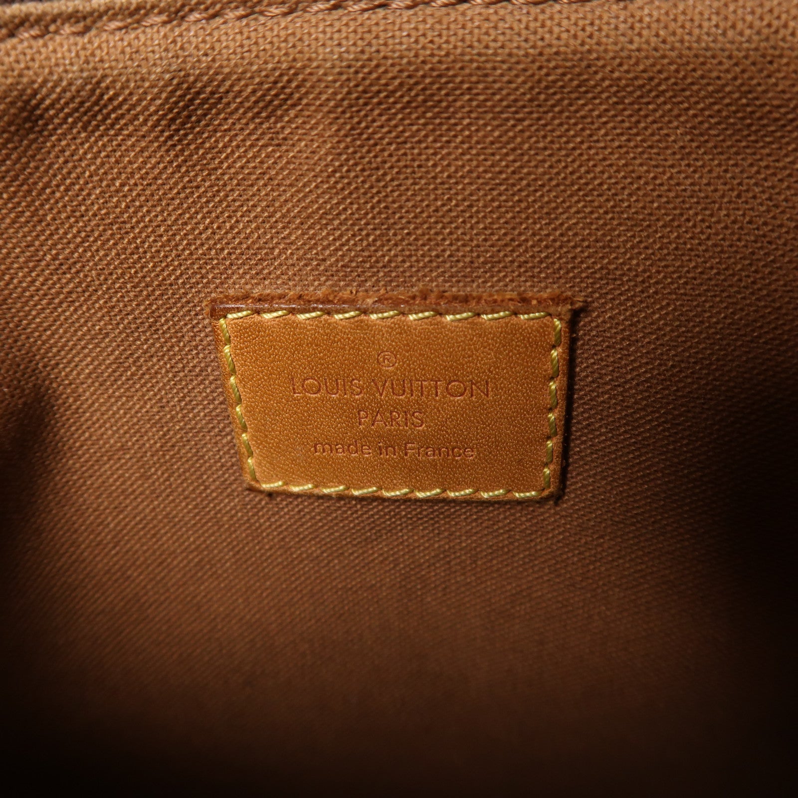 LOUIS VUITTON Monogram Pochette Bosphore金扣肩背袋啡色