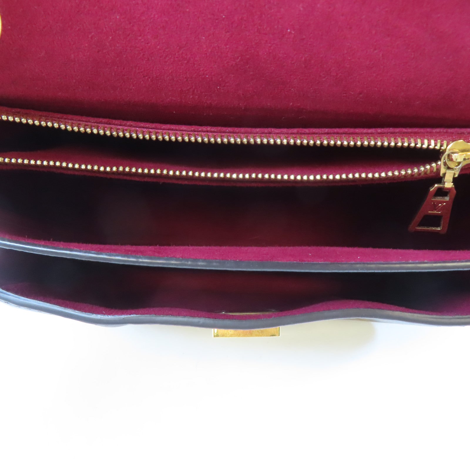 LOUIS VUITTON Monogram Passy Bag金扣鏈帶肩背袋啡色