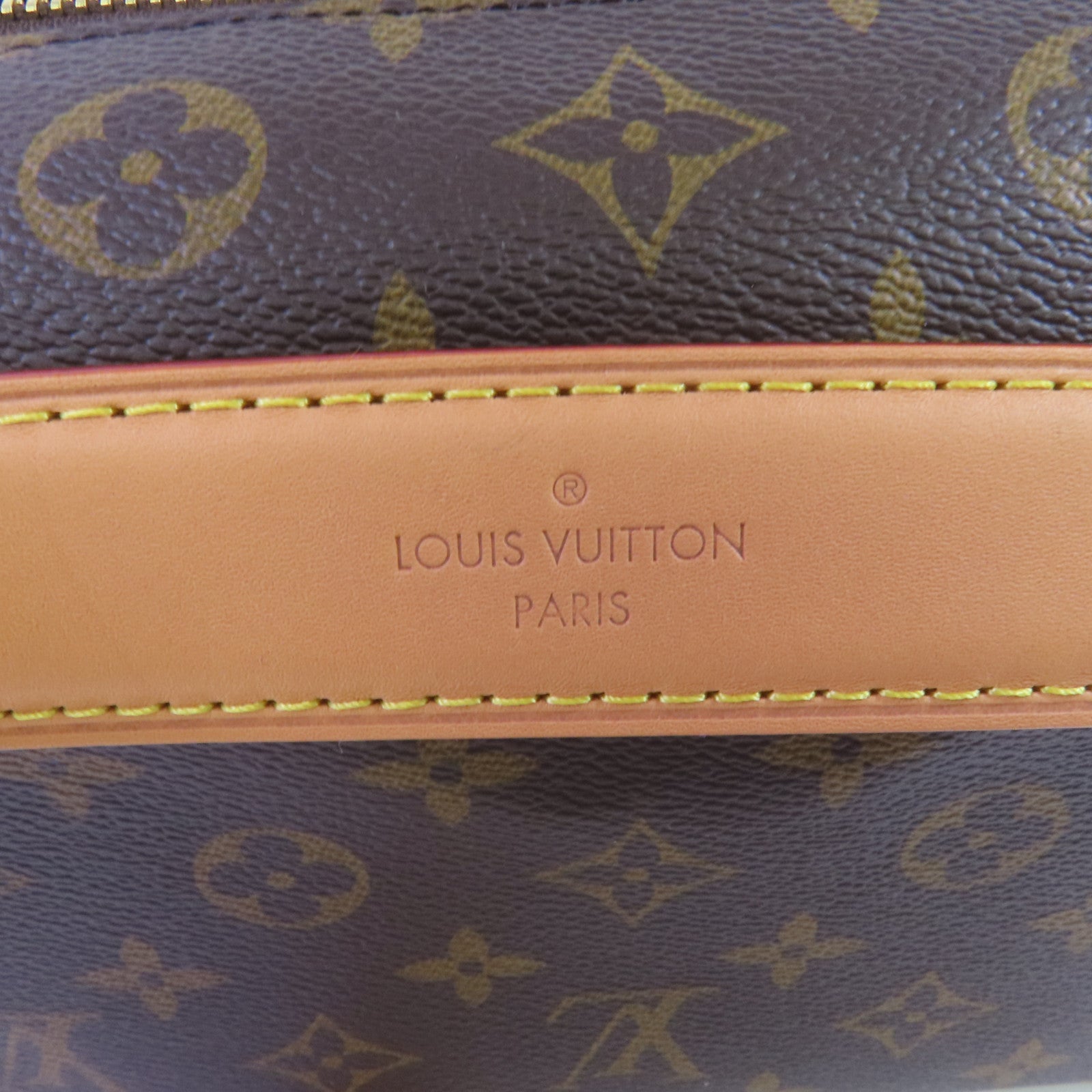 LOUIS VUITTON Monogram Side Trunk MM金扣手挽肩背兩用袋