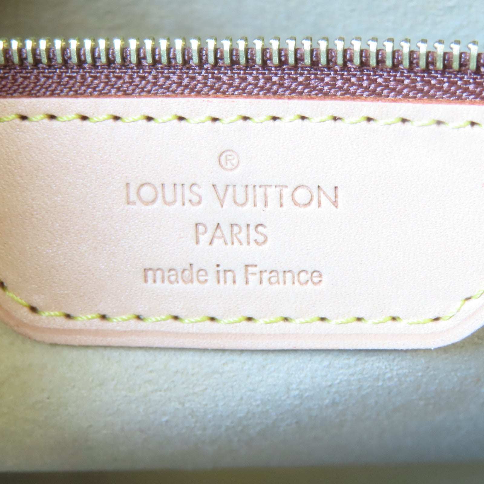 LOUIS VUITTON Monogram Luco Tote Bag金扣手挽袋啡色
