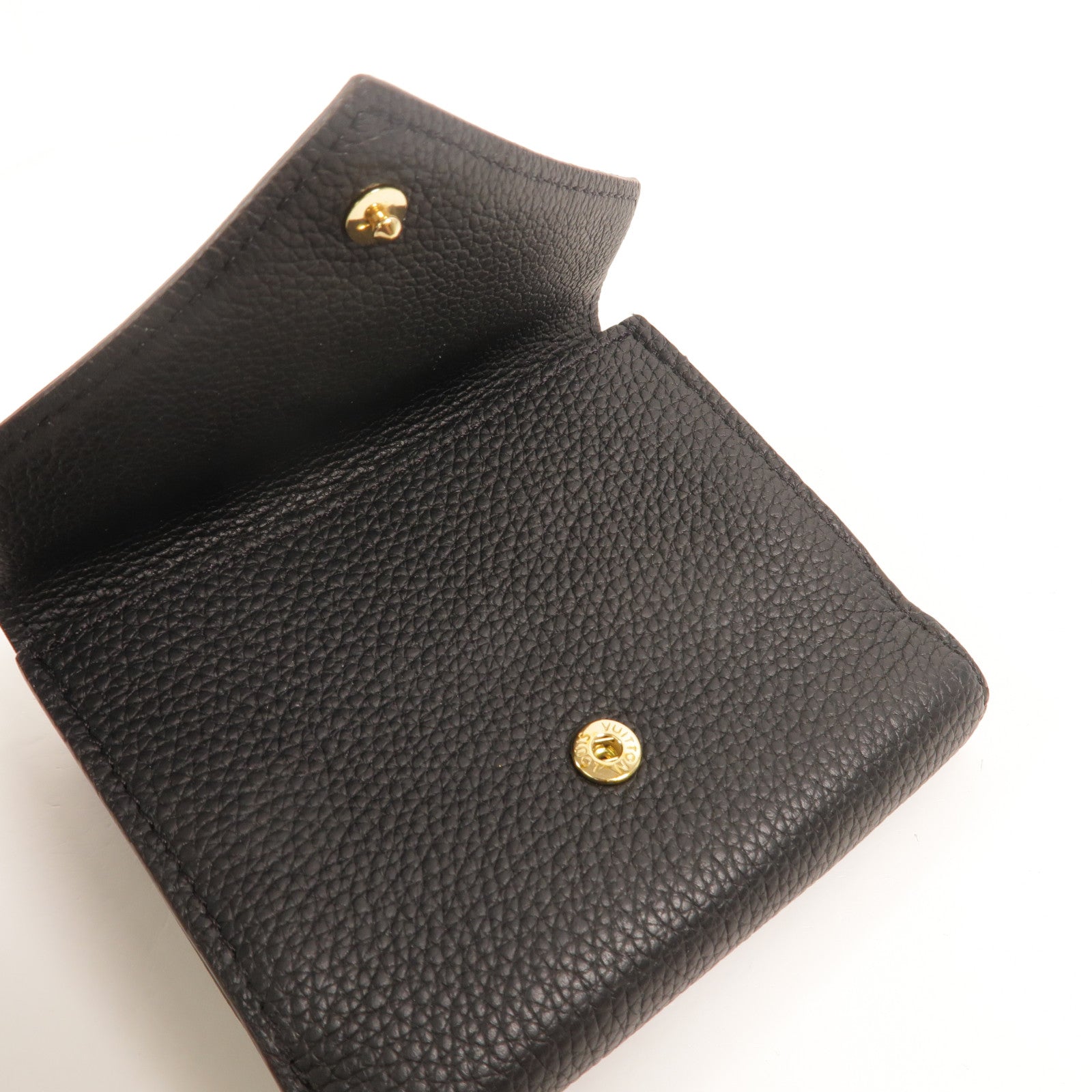 LOUIS VUITTON Monogram/牛皮皮革Double V Wallet錢包