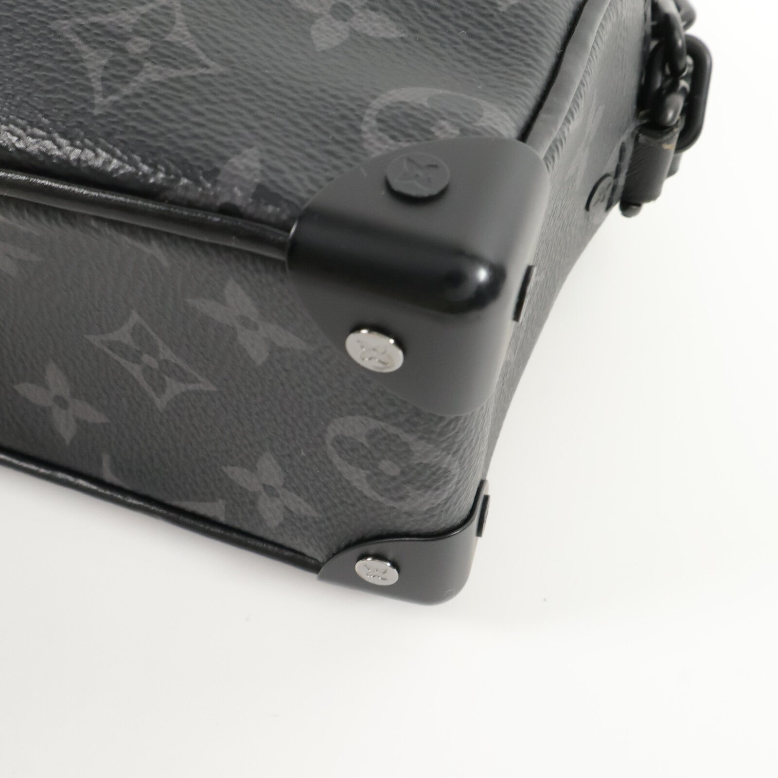 LOUIS VUITTON Monogram Eclipse Mini Soft Trunk肩背袋