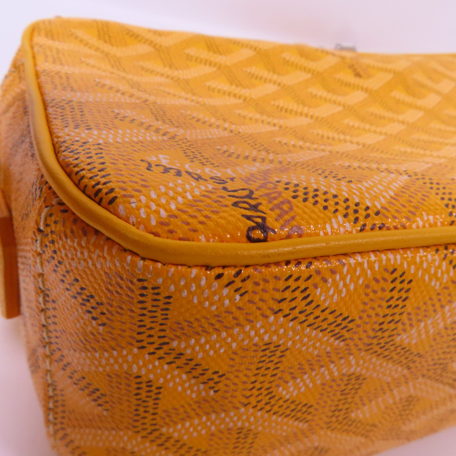 GOYARD 塗層帆布Cap-Vert銀扣肩背袋