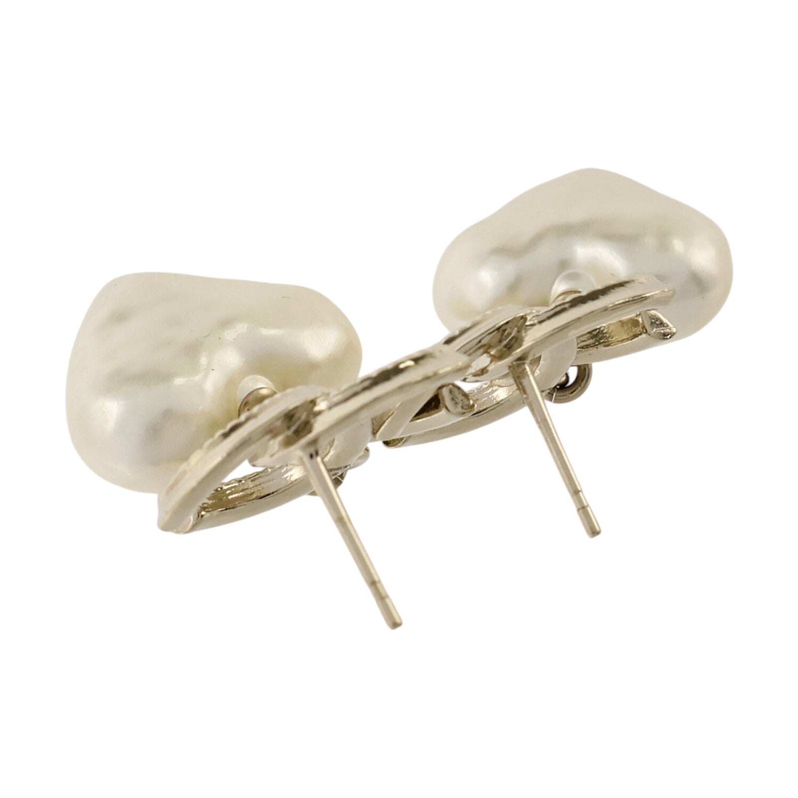 CHANEL 金屬/PVC Earrings耳環