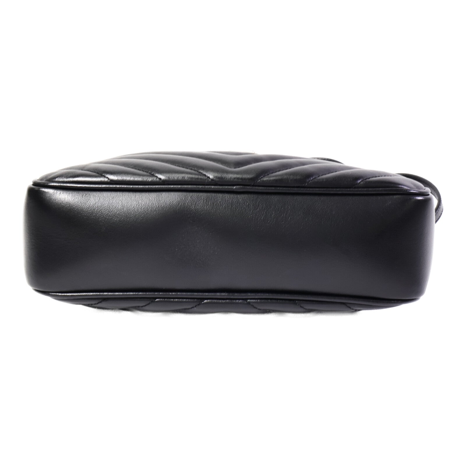 YVES SAINT LAURENT 牛皮皮革Lou Camera Bag肩背袋