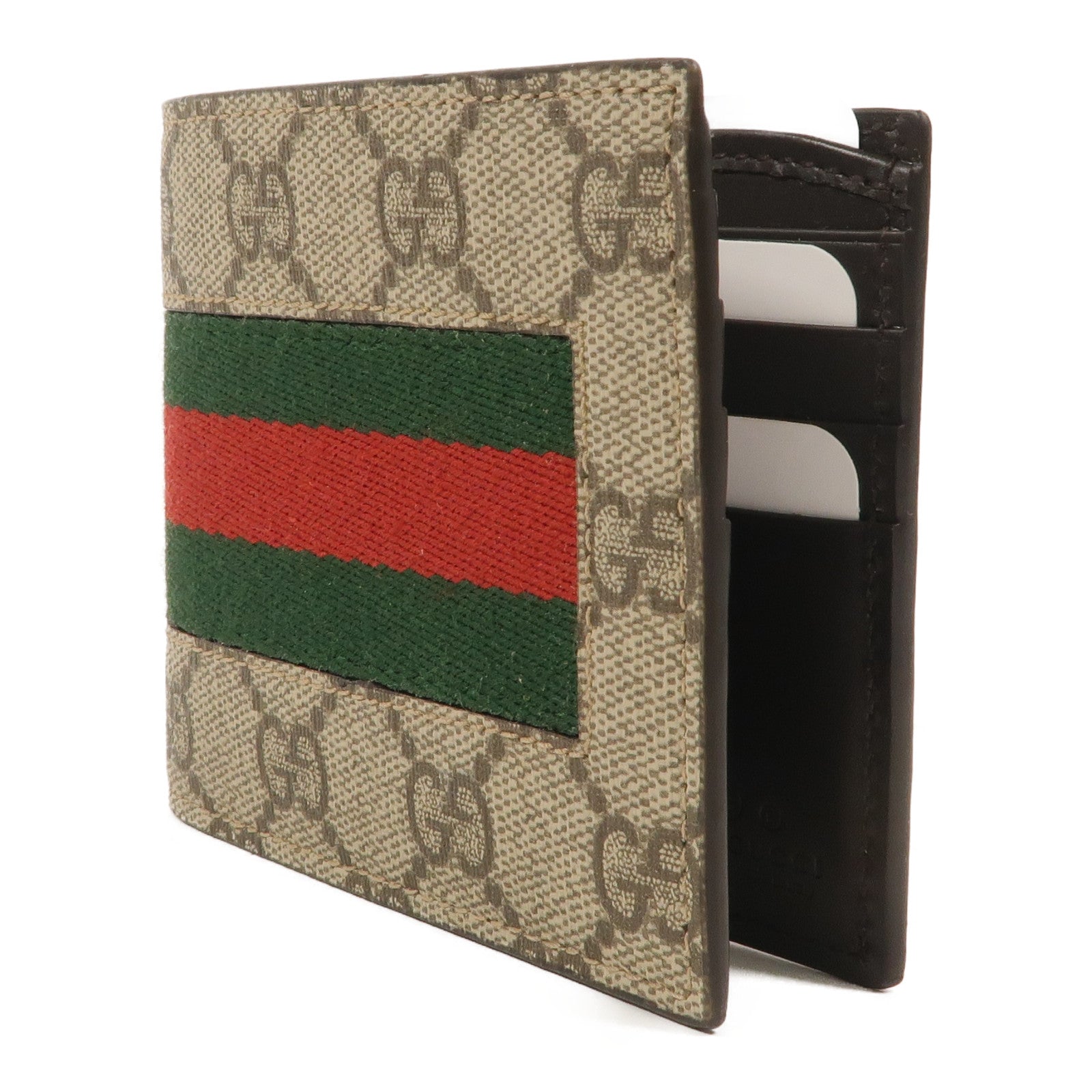 GUCCI 塗層帆布Ophidia GG Wallet錢包