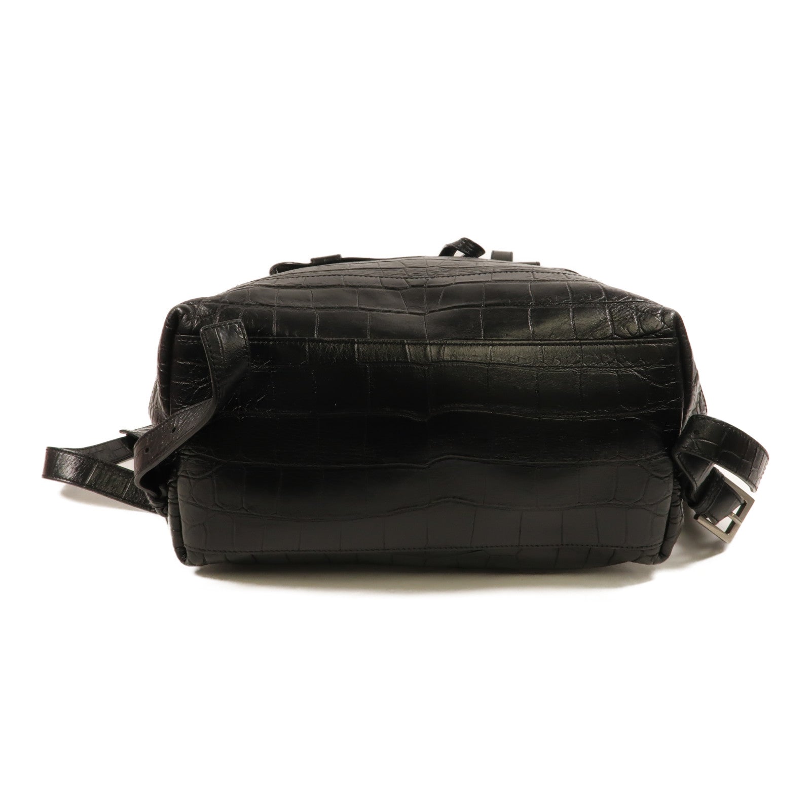 SAINT LAURENT 牛皮皮革Sac de Jour Backpack背包