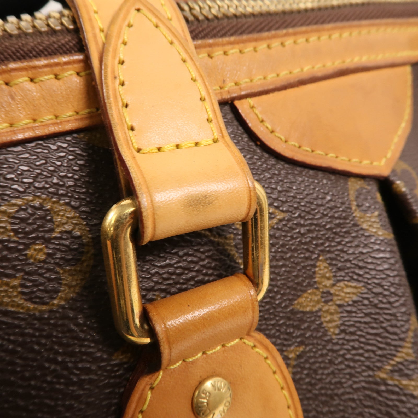 LOUIS VUITTON Monogram Palermo PM金扣手挽肩背兩用袋