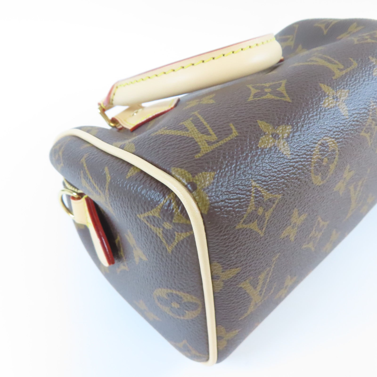 LOUIS VUITTON Monogram Speedy Bandouliere 20金扣手挽肩背兩用袋啡色