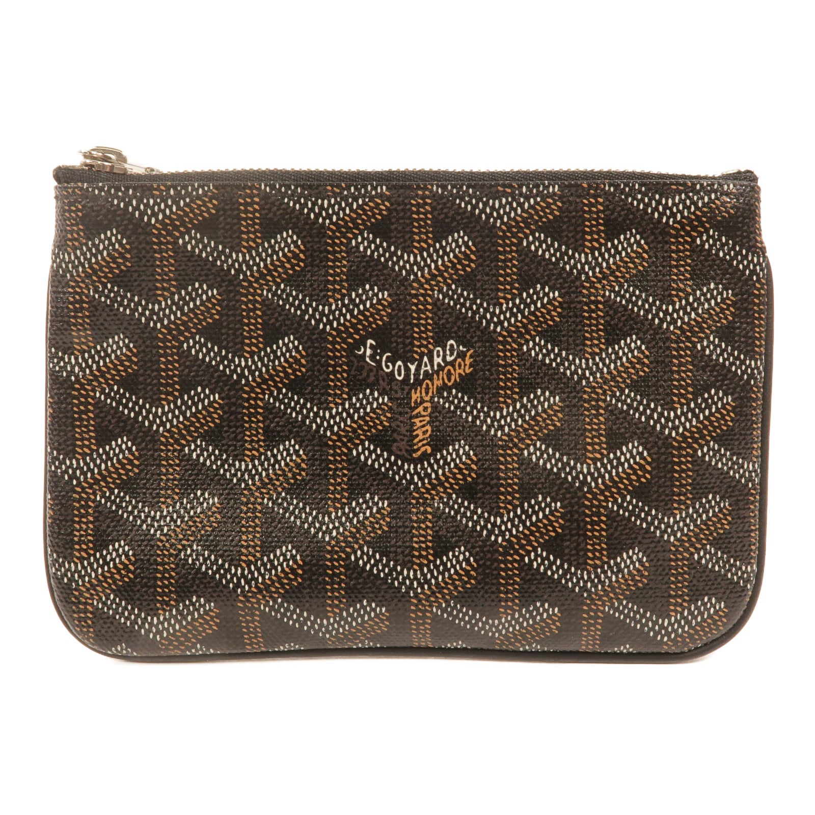 GOYARD 塗層帆布Senat Mini Pouch手拿包