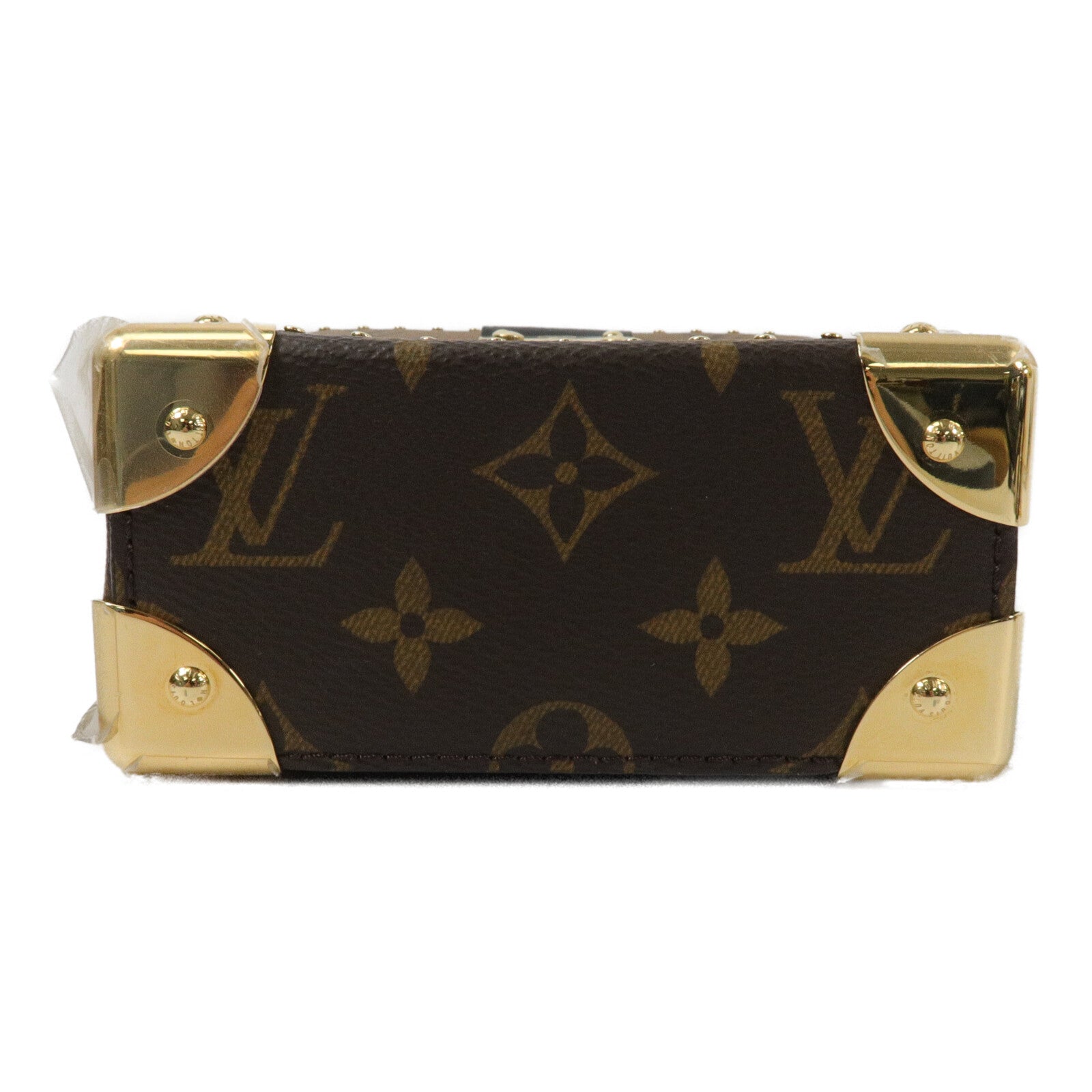 LOUIS VUITTON Monogram/Monogram Reverse Camera Box鏈帶手挽肩背兩用袋