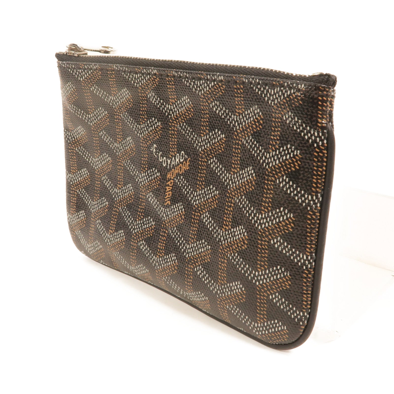 GOYARD 塗層帆布Senat Mini Pouch手拿包