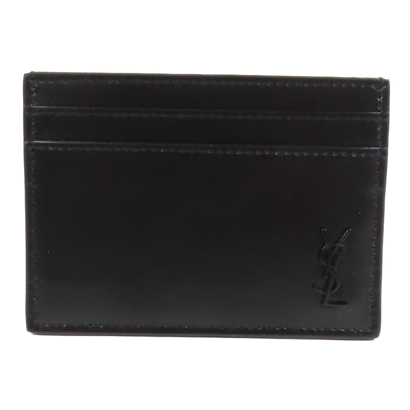 SAINT LAURENT 牛皮皮革TINY CASSANDRA Card Case卡片套