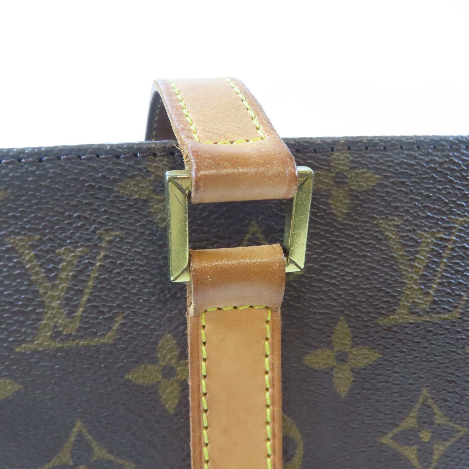 LOUIS VUITTON Monogram Luco Tote Bag金扣手挽袋啡色