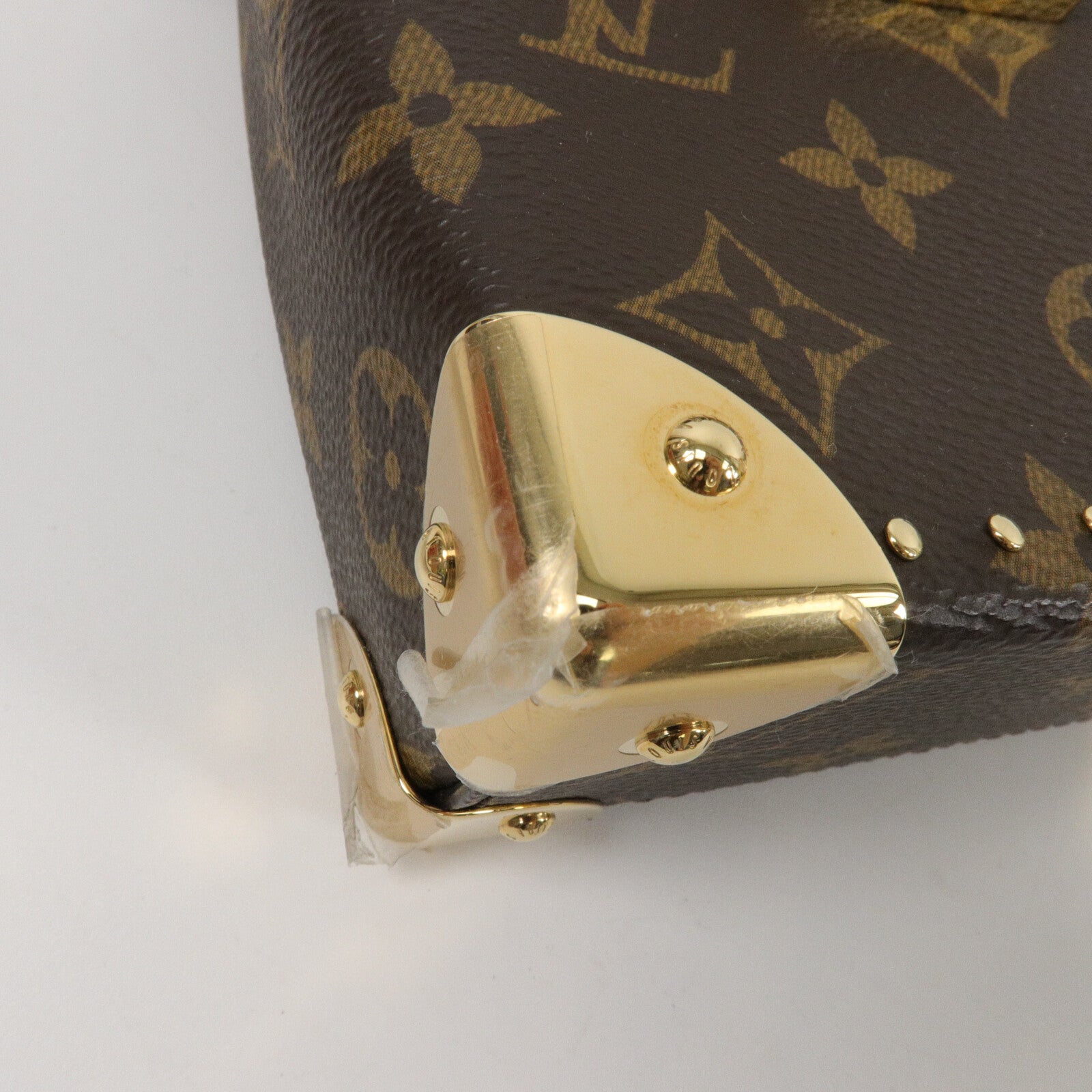 LOUIS VUITTON Monogram/Monogram Reverse Camera Box鏈帶手挽肩背兩用袋