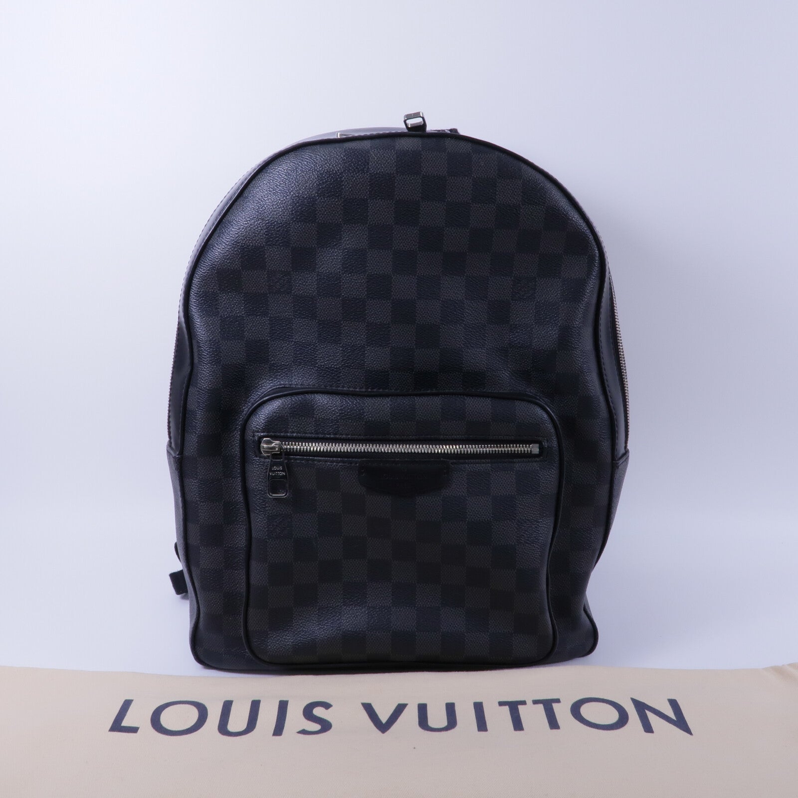 LOUIS VUITTON Damier Graphite Josh Backpack背包