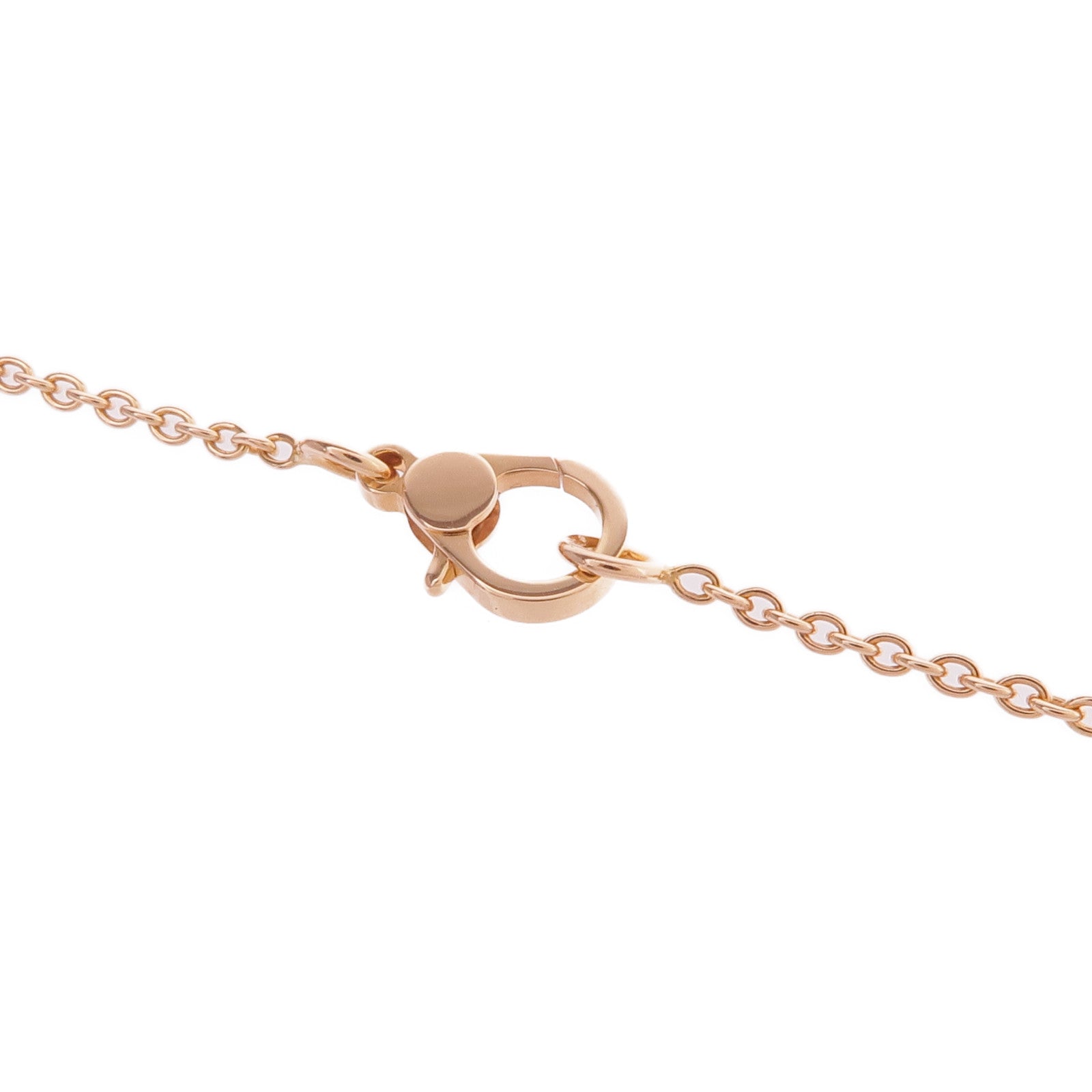 HERMES 【激減優惠】18K玫瑰金Finesse Pendant鑽石項鍊