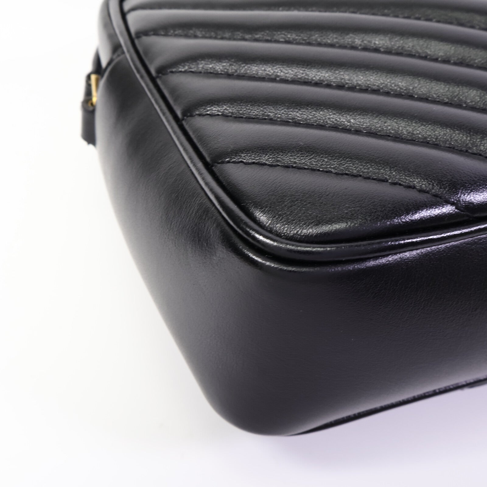 YVES SAINT LAURENT 牛皮皮革Lou Camera Bag肩背袋