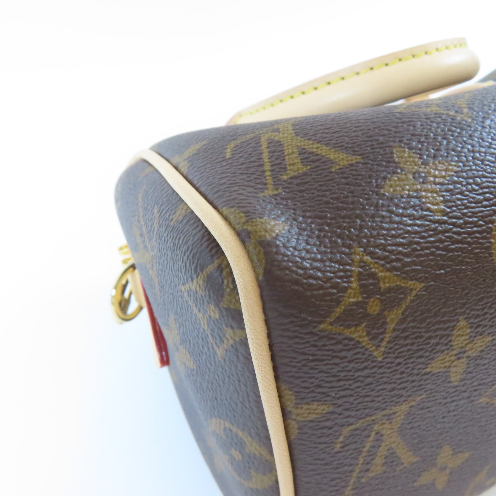 LOUIS VUITTON Monogram Speedy Bandouliere 20金扣手挽肩背兩用袋啡色