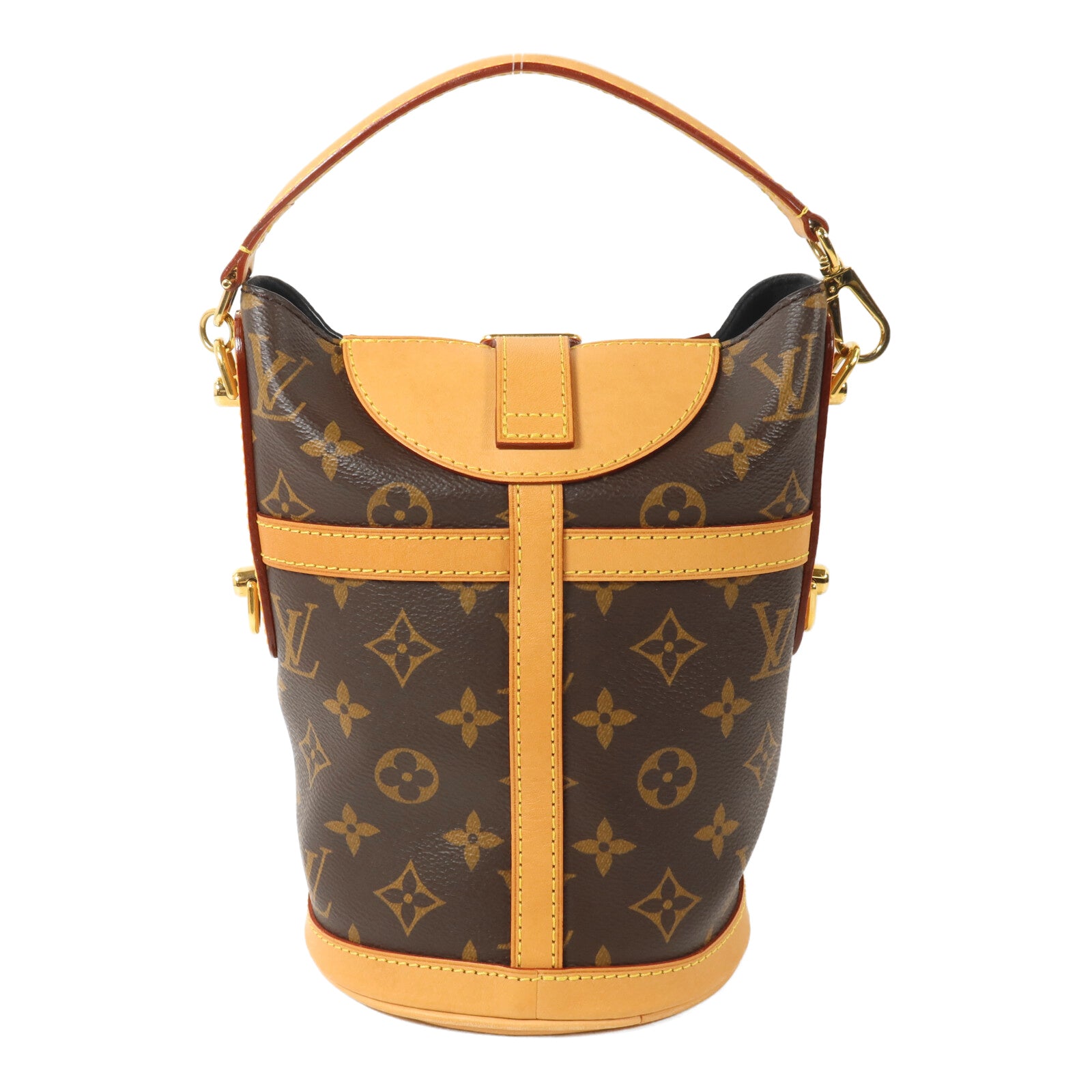 LOUIS VUITTON Monogram Duffle Bucket手挽肩背兩用袋