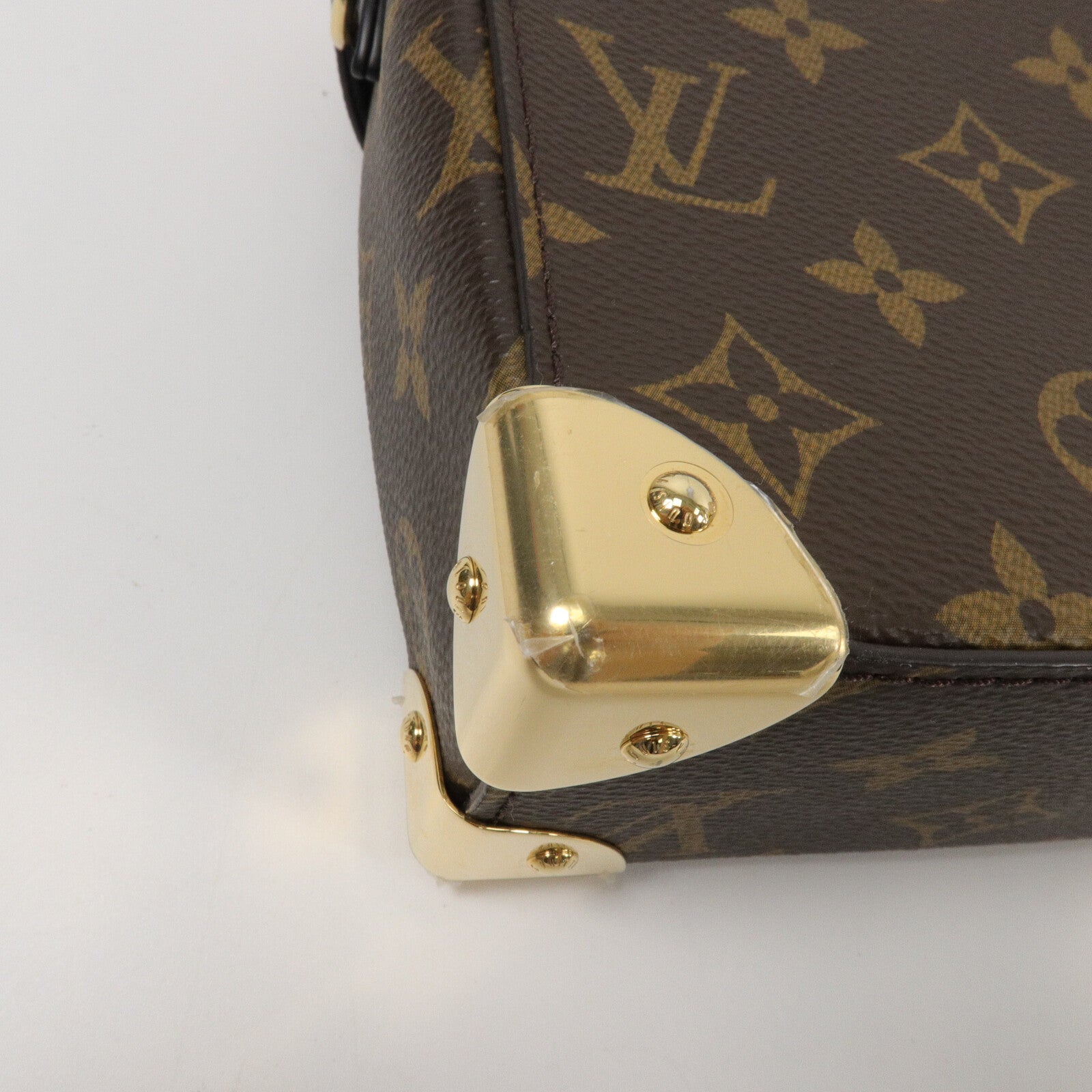 LOUIS VUITTON Monogram/Monogram Reverse Camera Box鏈帶手挽肩背兩用袋