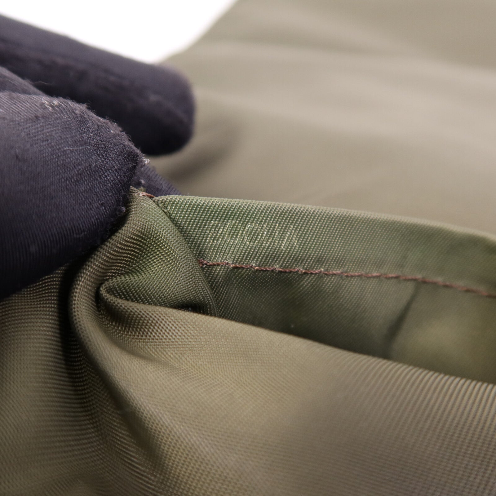 LOUIS VUITTON Damier Geant Petit Messager銀扣肩背袋