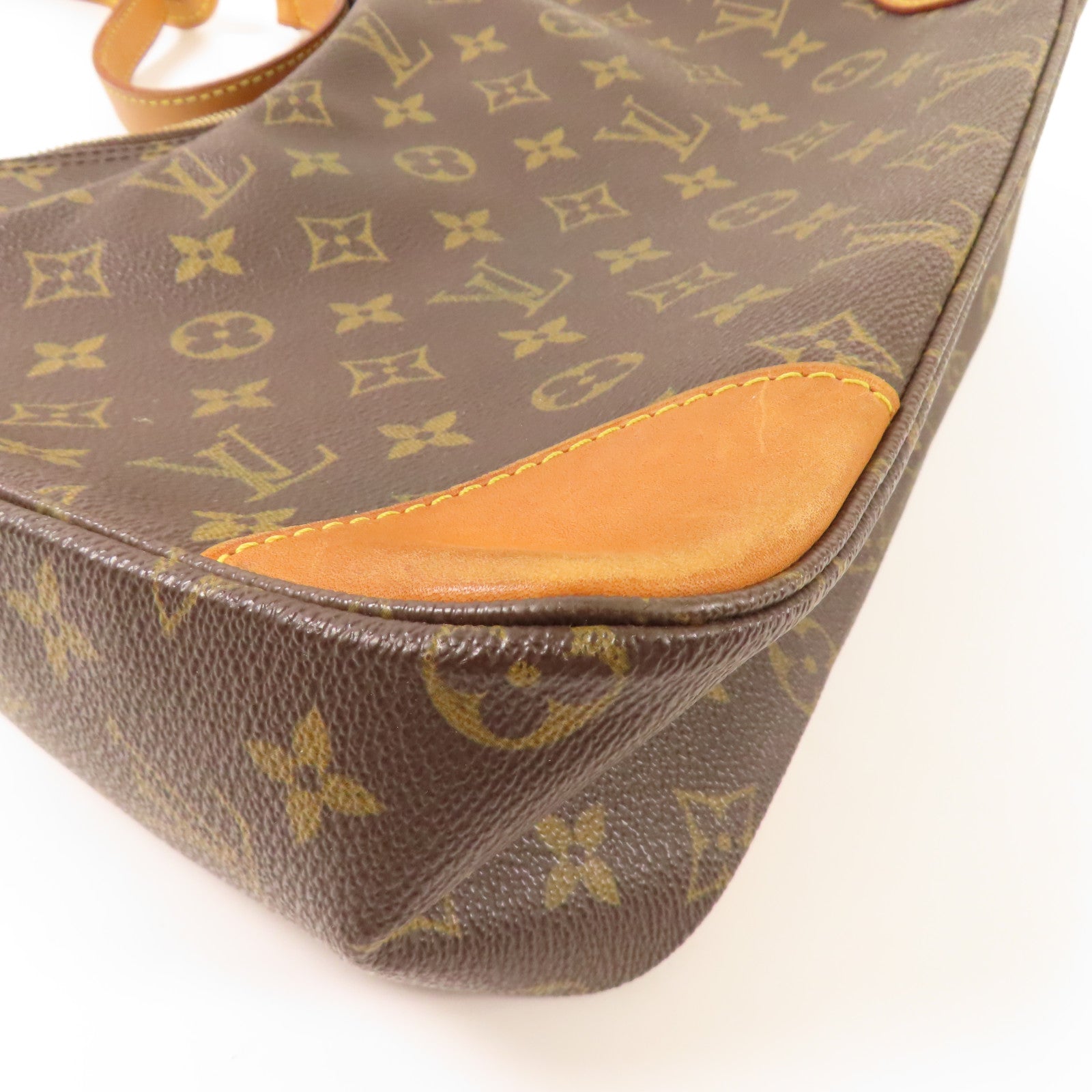 LOUIS VUITTON Monogram Boulogne肩背袋棕色