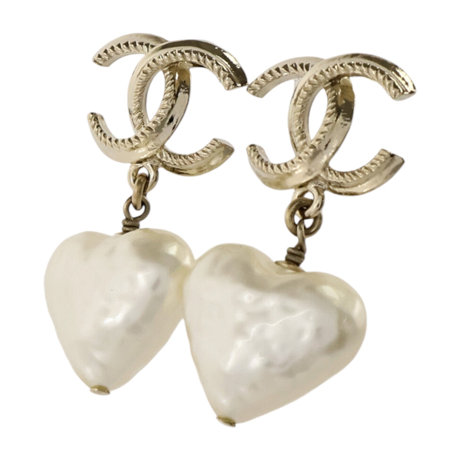 CHANEL 金屬/PVC Earrings耳環