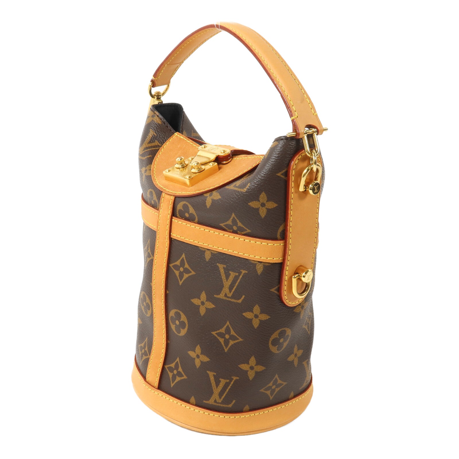 LOUIS VUITTON Monogram Duffle Bucket手挽肩背兩用袋