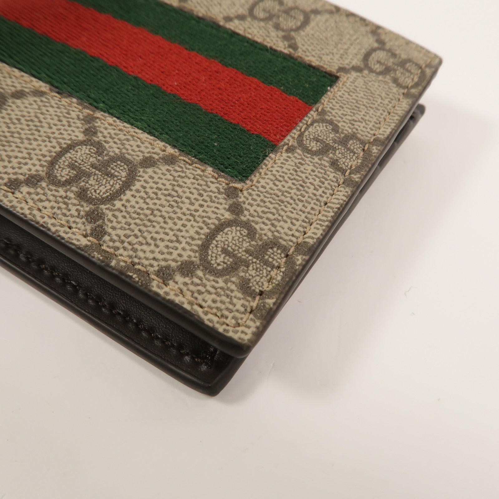 GUCCI 塗層帆布Ophidia GG Wallet錢包