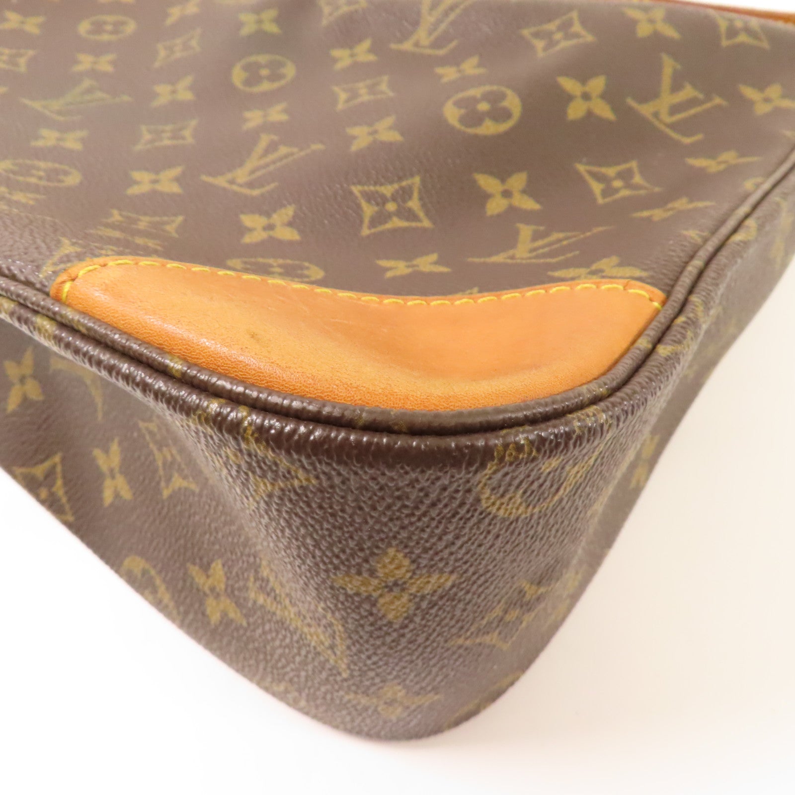 LOUIS VUITTON 【激減優惠】Monogram Boulogne肩背袋棕色