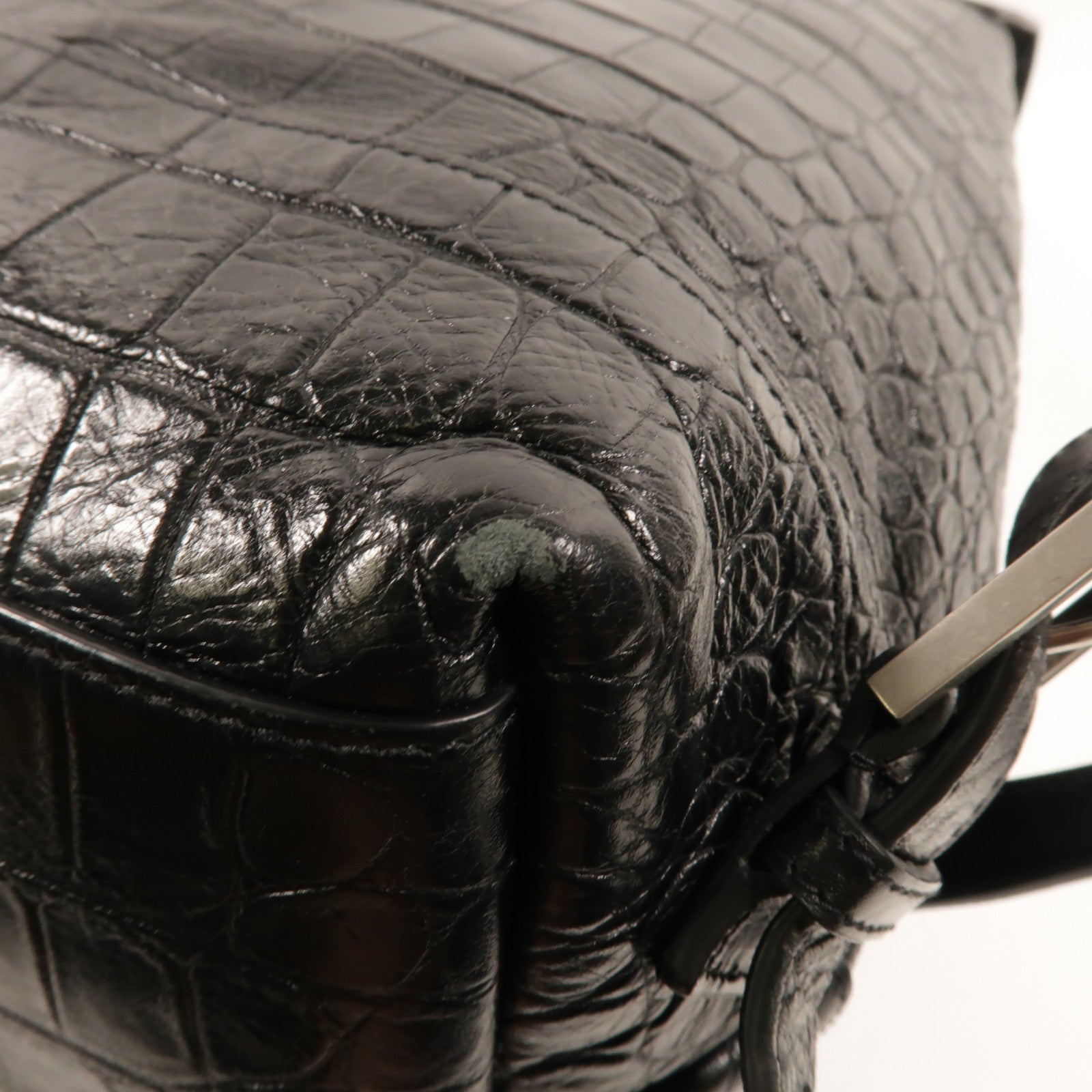 SAINT LAURENT 牛皮皮革Sac de Jour Backpack背包