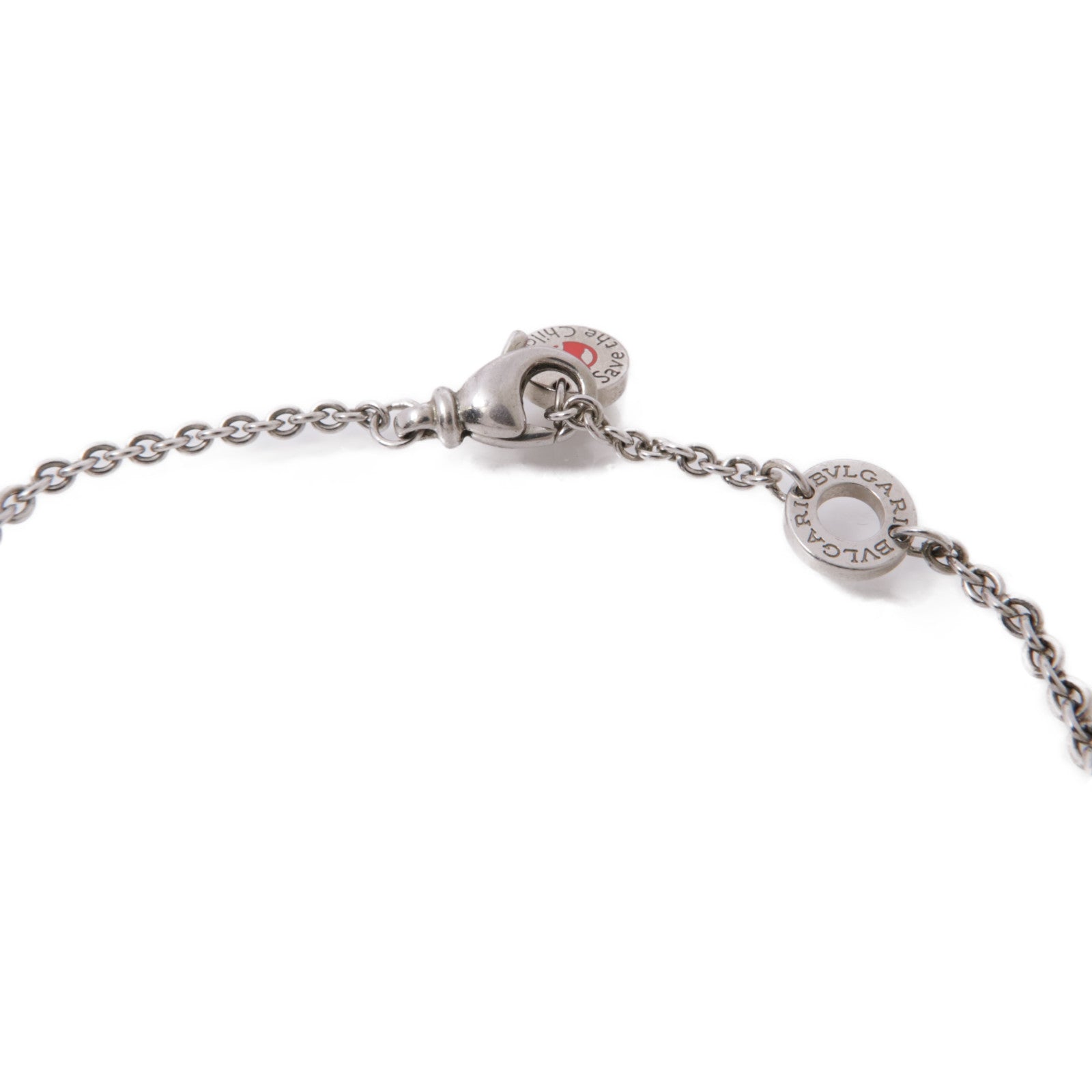 BVLGARI 【激減優惠】925純銀/陶瓷Save The Children Bracelet手鏈