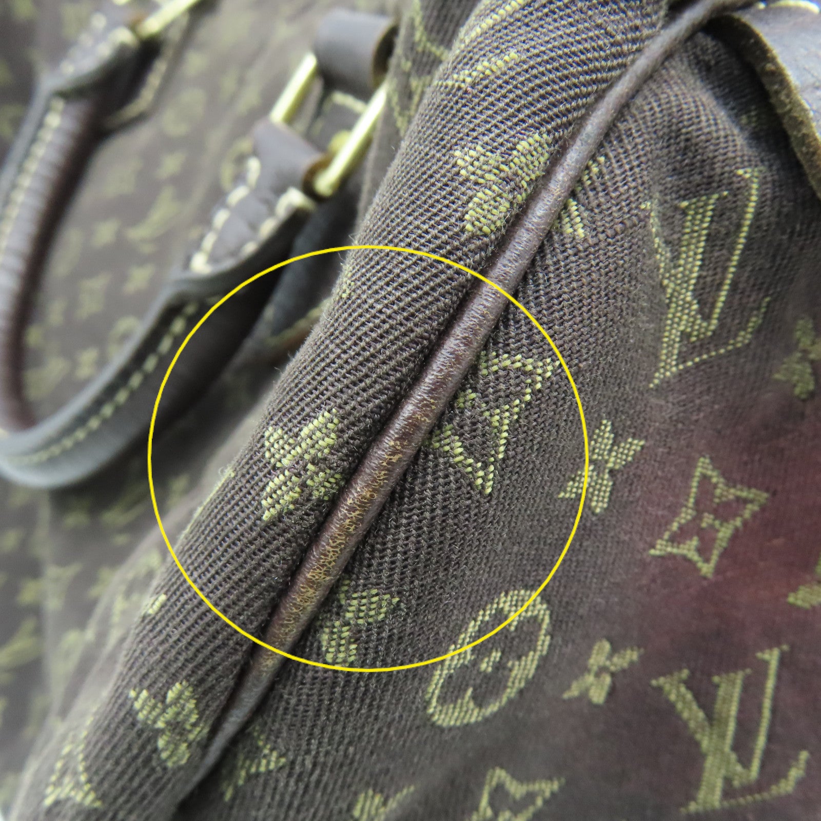 LOUIS VUITTON Monogram Mini Saumur 30 Handbag手挽袋啡色