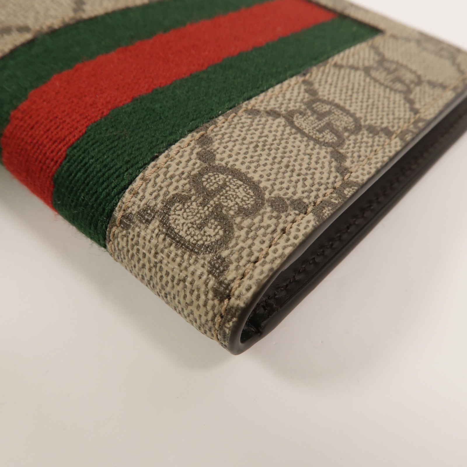 GUCCI 塗層帆布Ophidia GG Wallet錢包