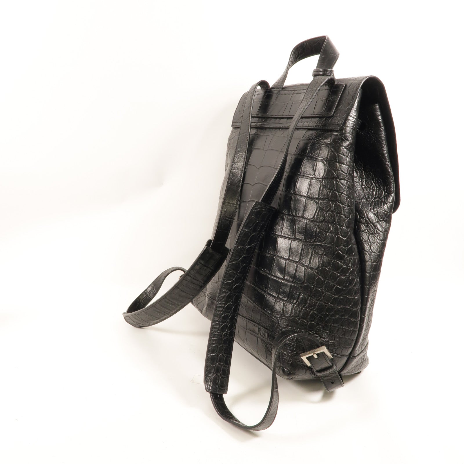 SAINT LAURENT 牛皮皮革Sac de Jour Backpack背包