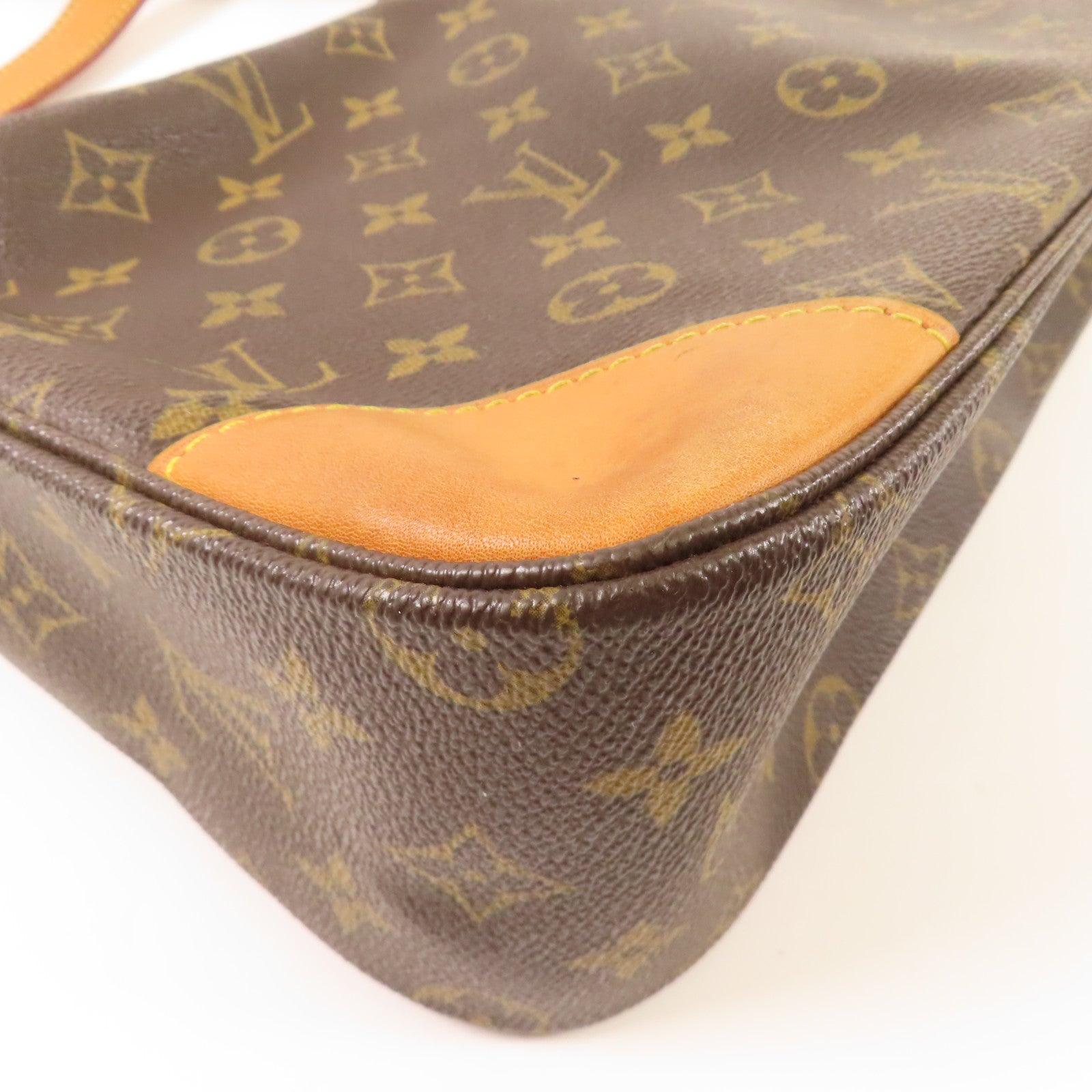 LOUIS VUITTON Monogram Boulogne肩背袋棕色