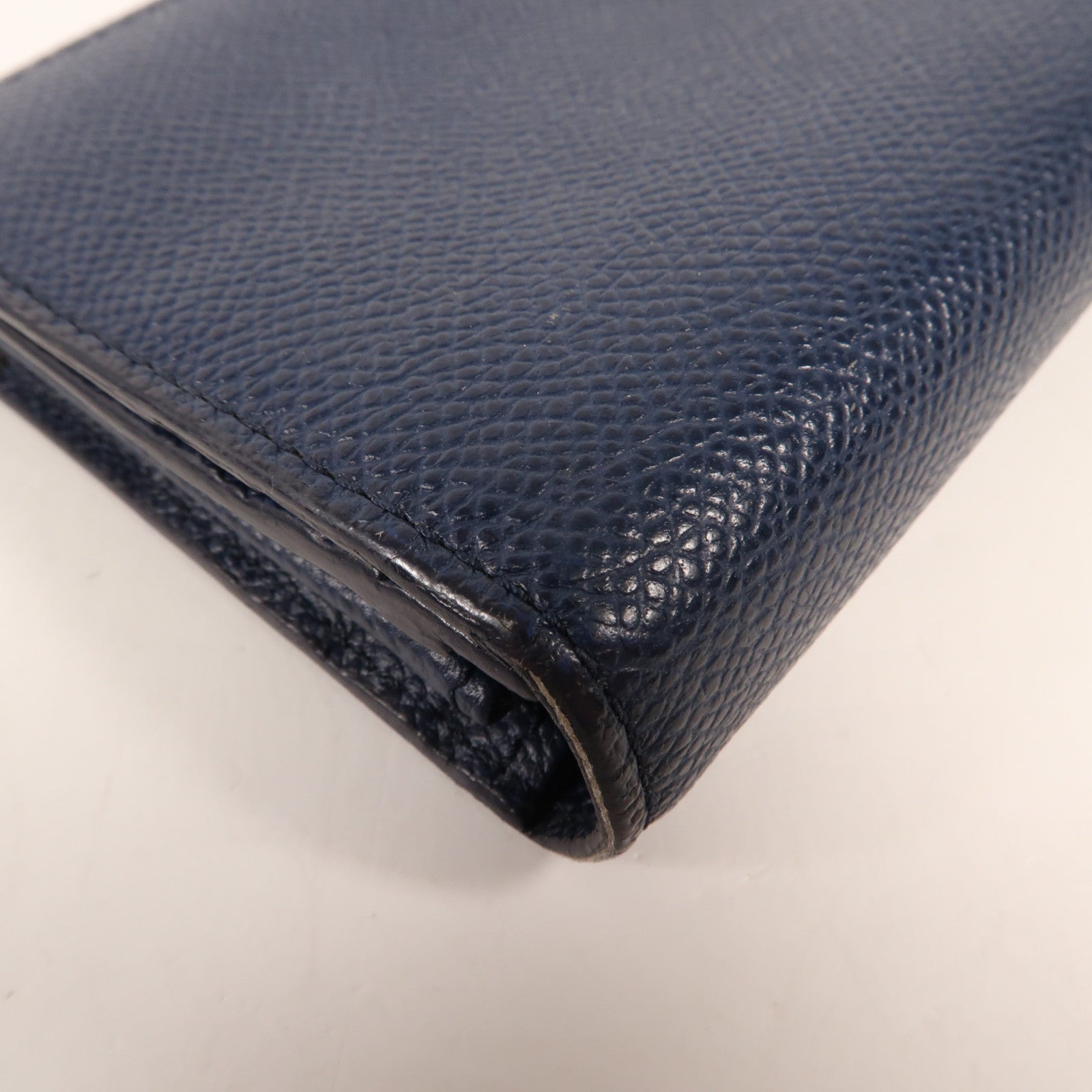 TOD'S 牛皮皮革Long Wallet銀扣長錢包