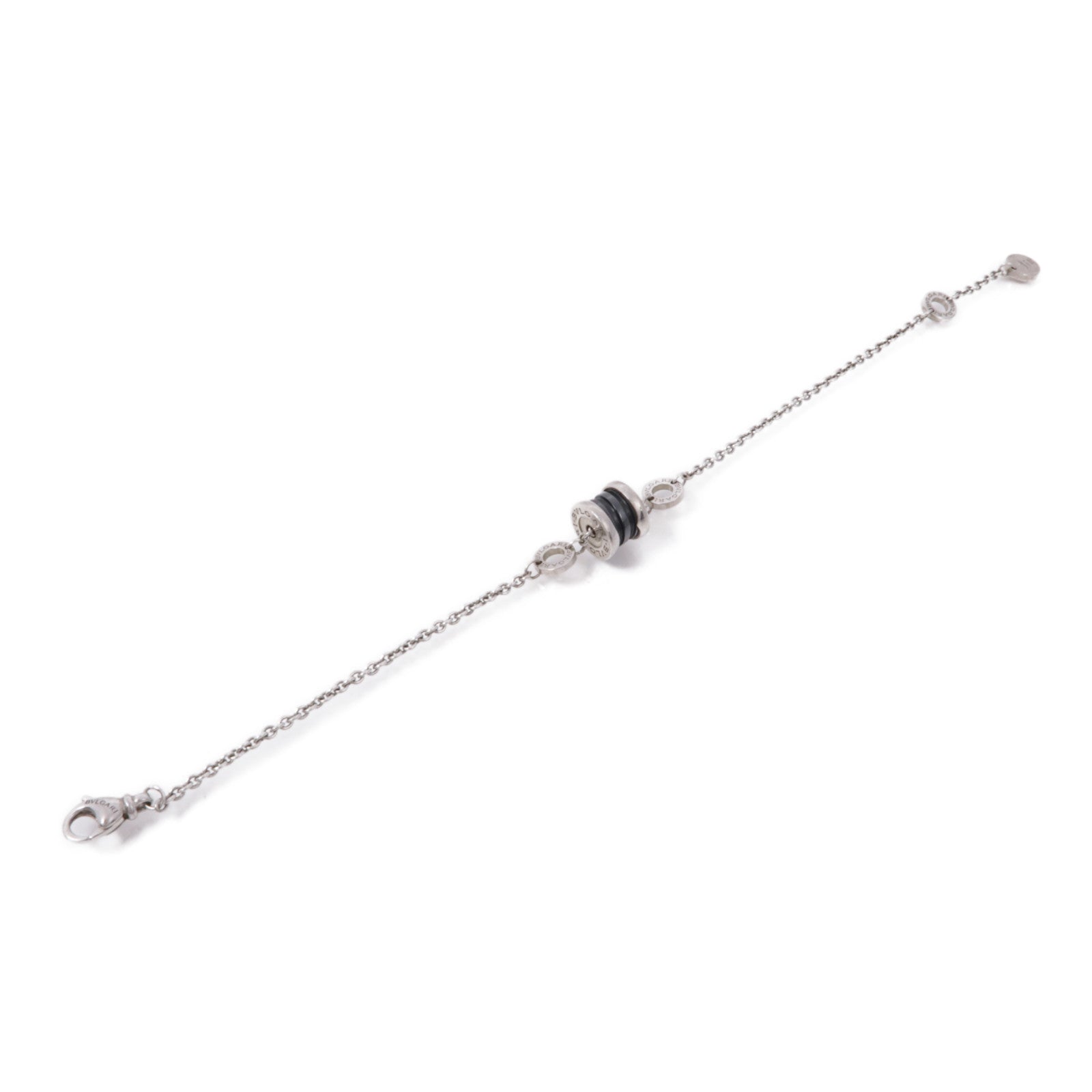 BVLGARI 925純銀/陶瓷Save The Children Bracelet手鏈