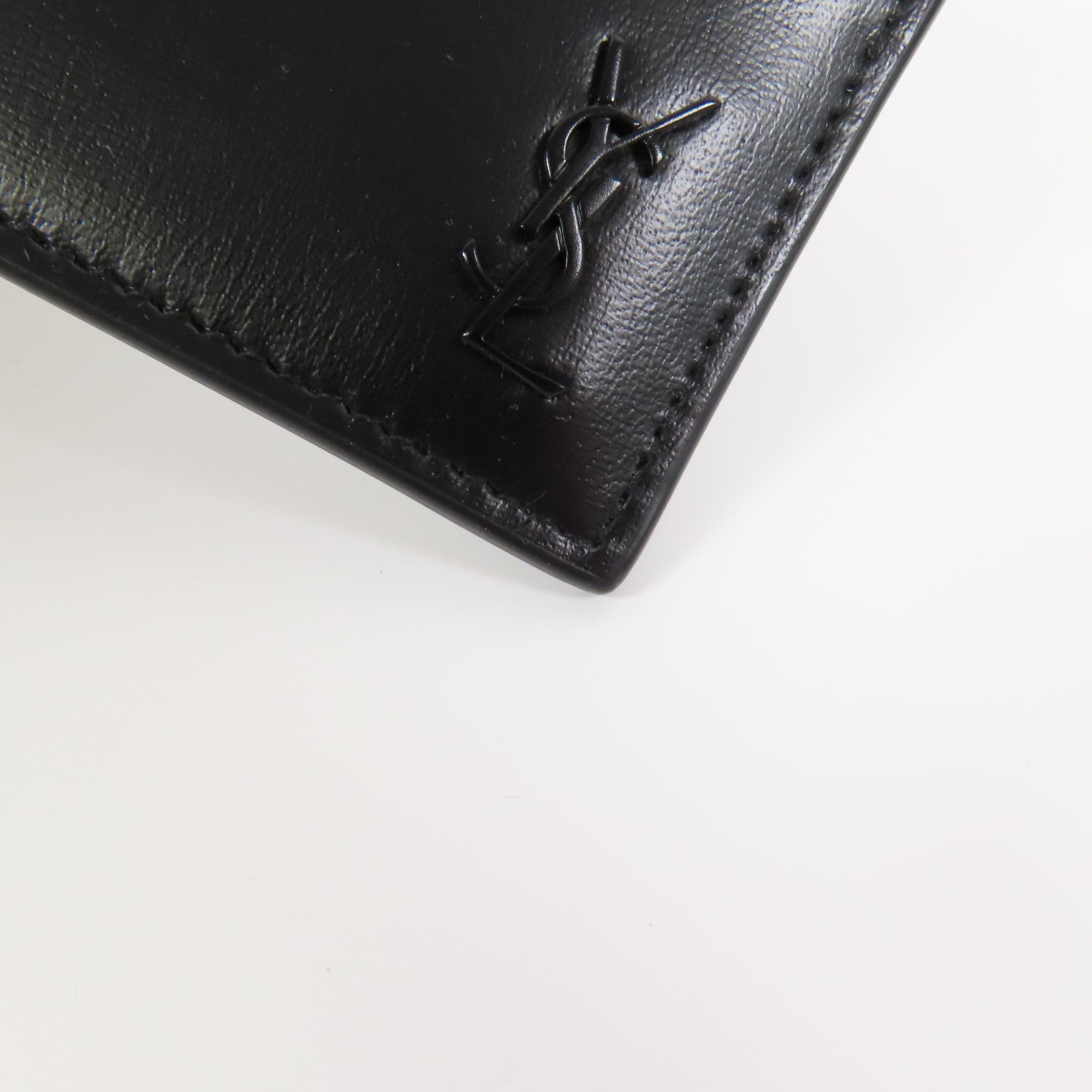 SAINT LAURENT 牛皮皮革TINY CASSANDRA Card Case卡片套