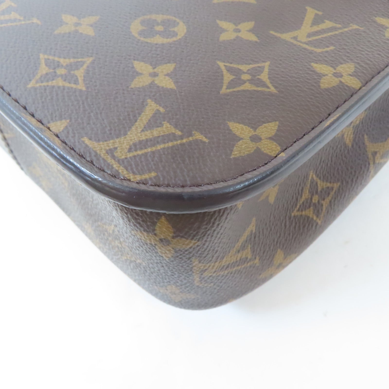 LOUIS VUITTON Monogram Passy Bag金扣鏈帶肩背袋啡色