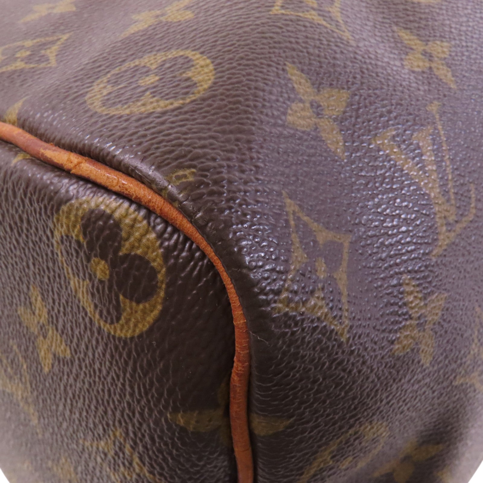 LOUIS VUITTON Monogram Speedy 35金扣手挽袋