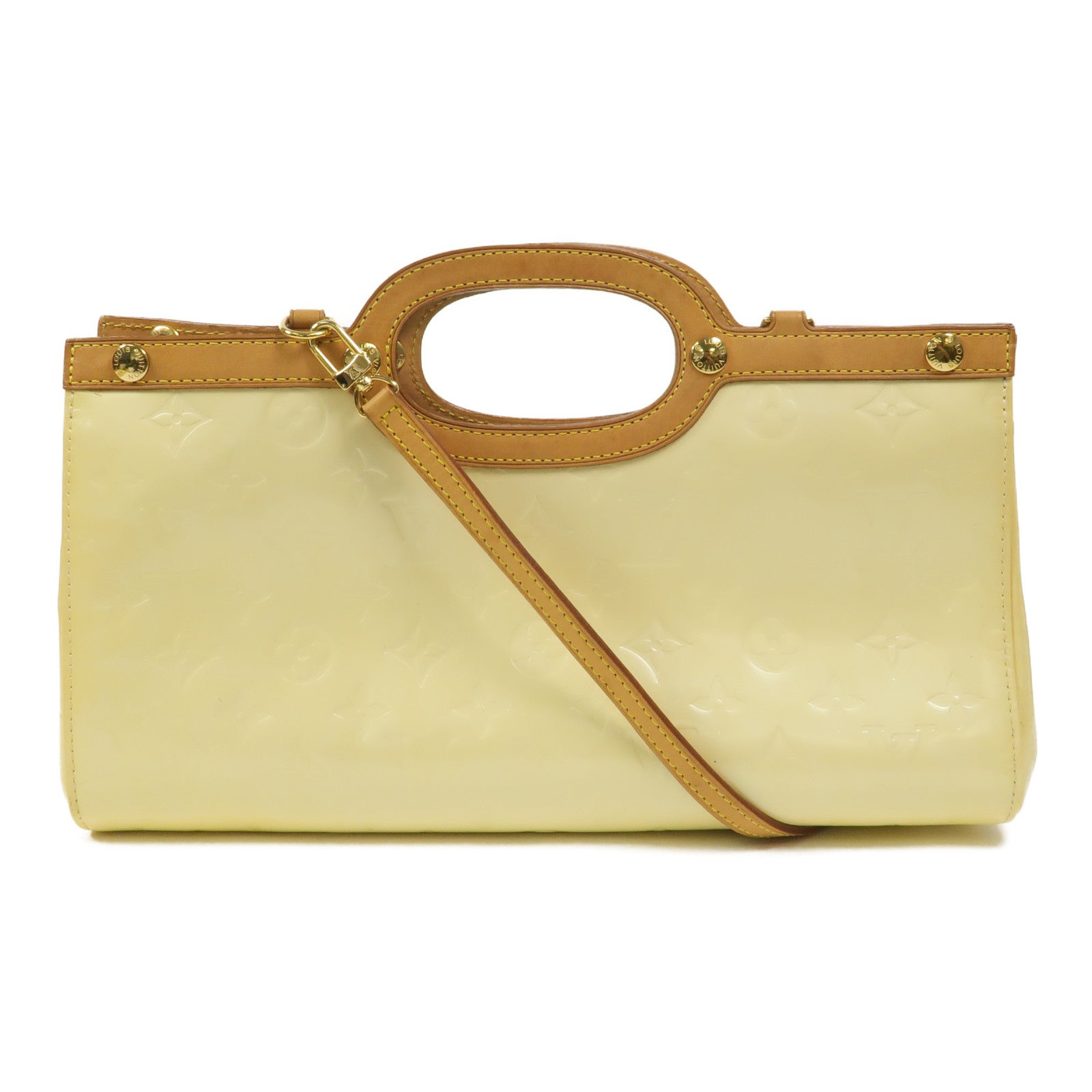 LOUIS VUITTON Monogram Vernis Roxbury Drive手挽肩背兩用袋