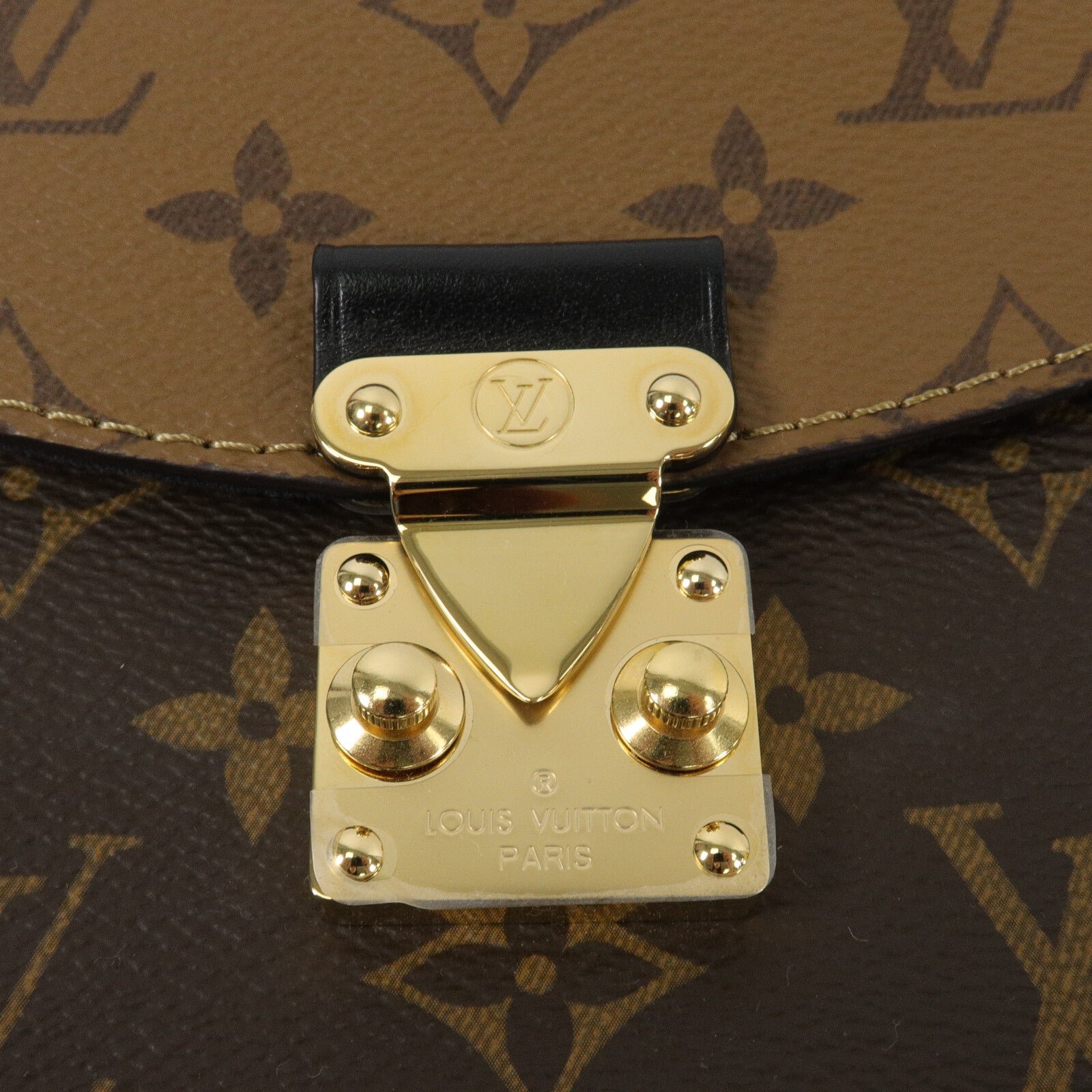 LOUIS VUITTON Monogram/Monogram Reverse Camera Box鏈帶手挽肩背兩用袋
