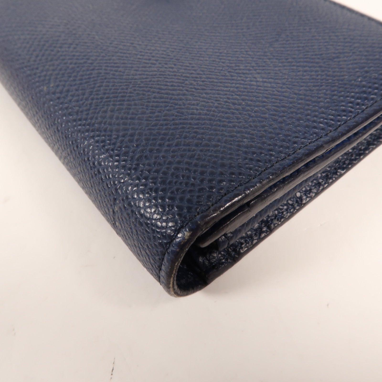 TOD'S 牛皮皮革Long Wallet銀扣長錢包